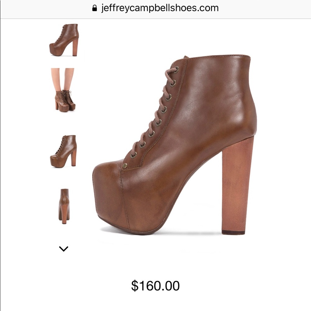Jeffrey Campbell Lita Handmade Havana Last